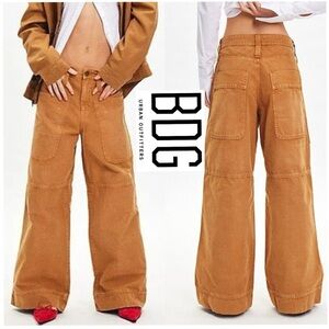 BDG Montana Canvas Wide Leg Pants